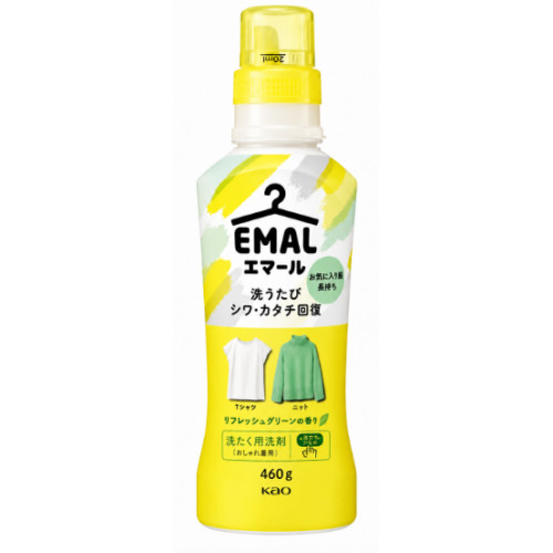Рідкий засіб для делікатного прання Kao Emal Refresh Green, 460 г